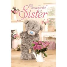Wonderful Sister Me to You Bear Birthday Card Image Preview
